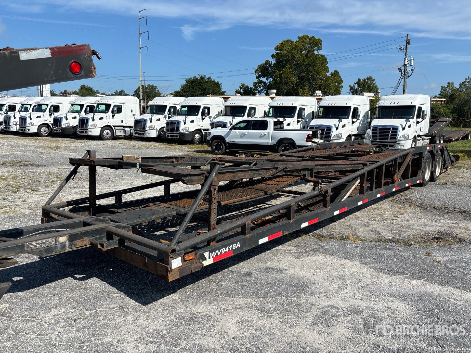 Bankhead S-13 T/A Open Car Carrier Trailer