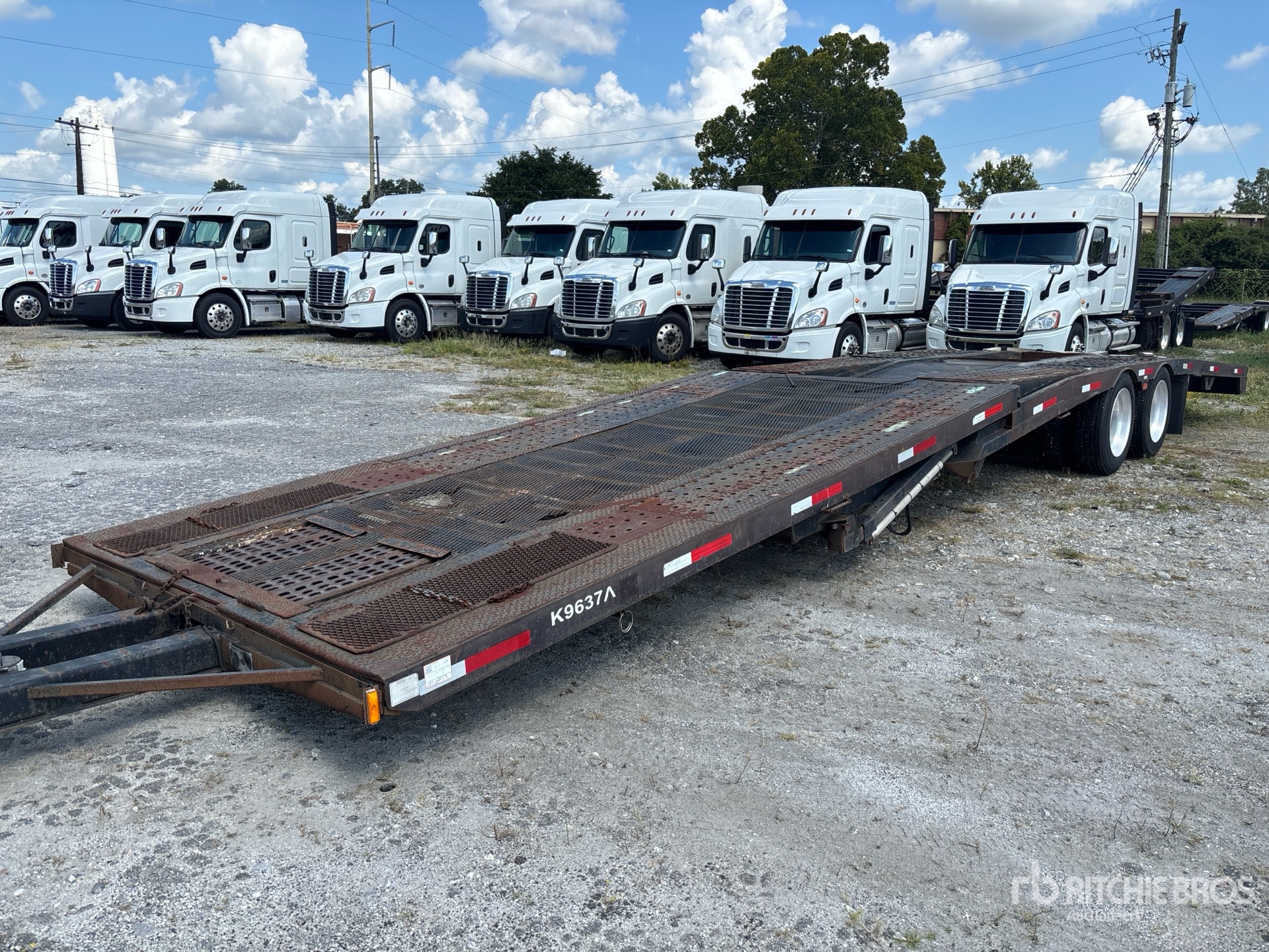 1993 Nu Van T/A Open Car Carrier Trailer