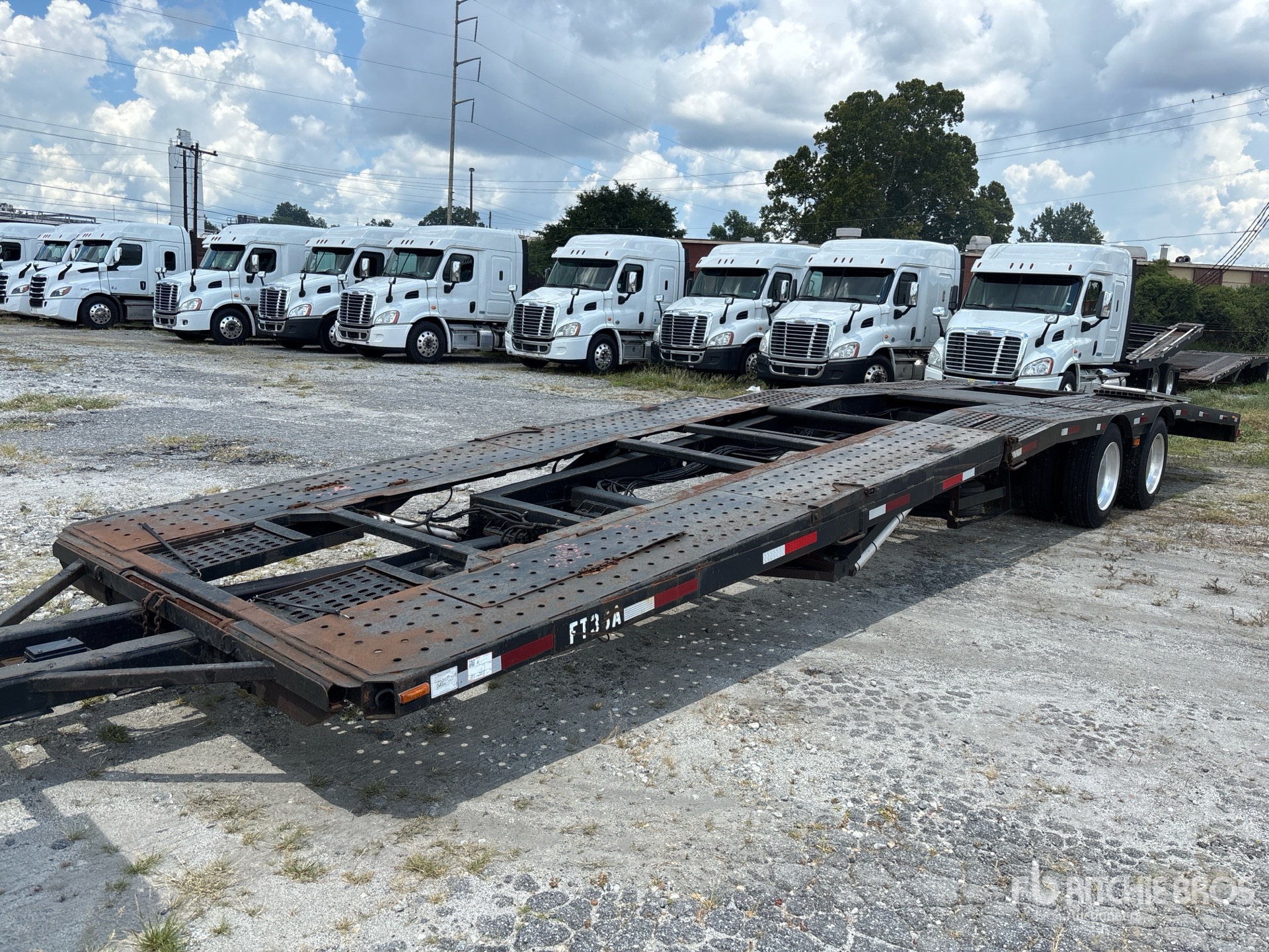 2000 Nu Van T/A Open Car Carrier Trailer