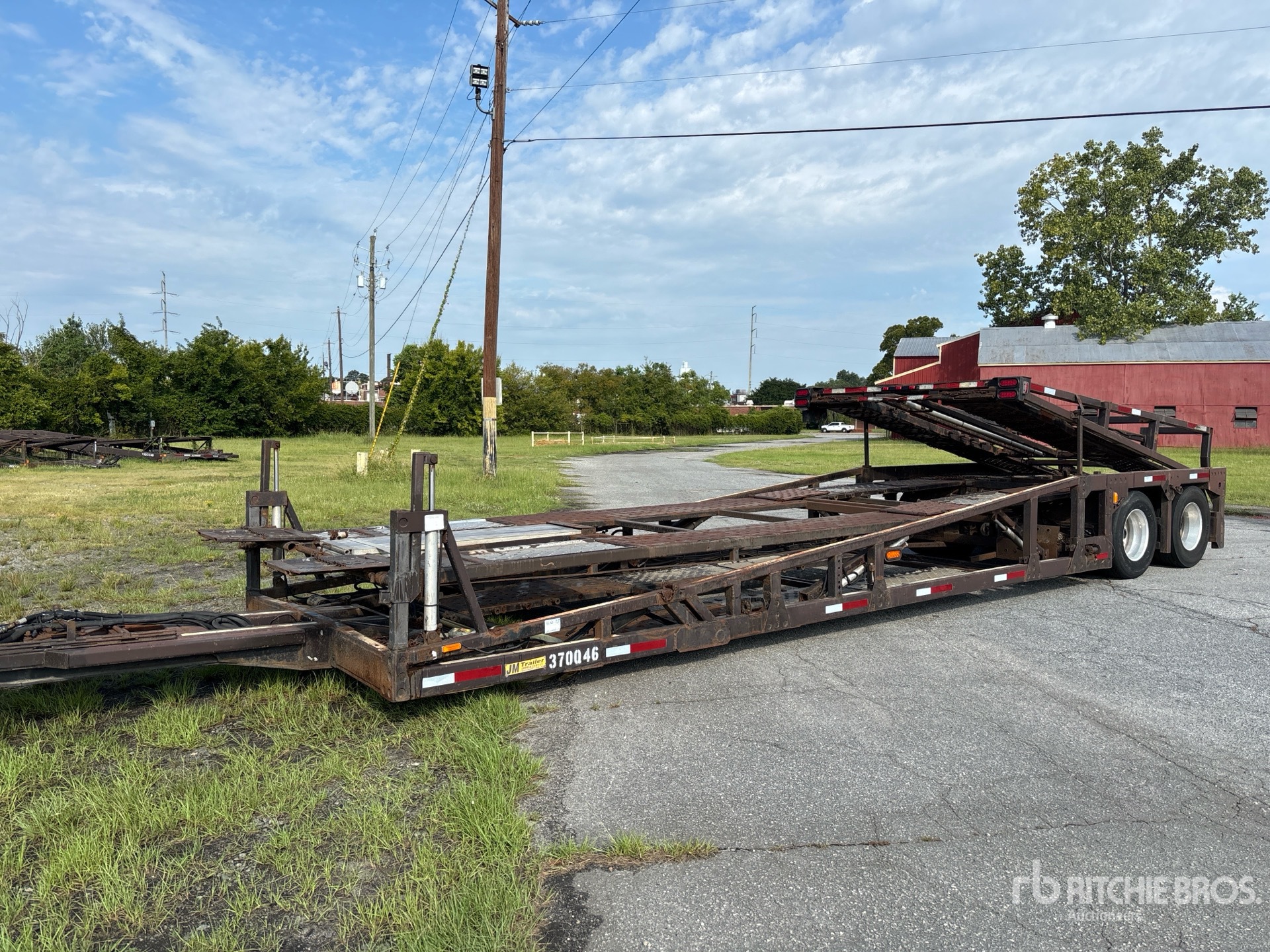 JM Sales T/A Open Car Carrier Trailer