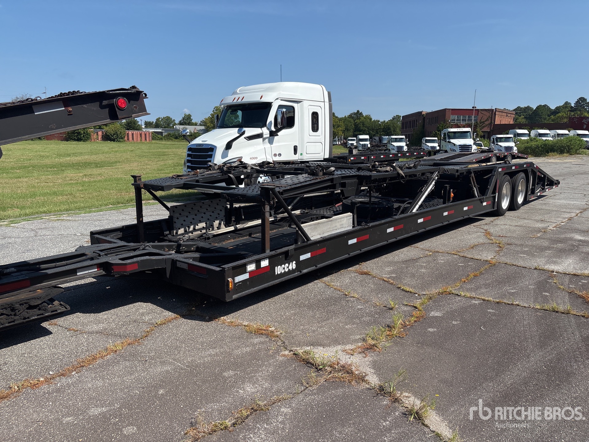 WHYMAC Tlr T/A Open Car Carrier Trailer