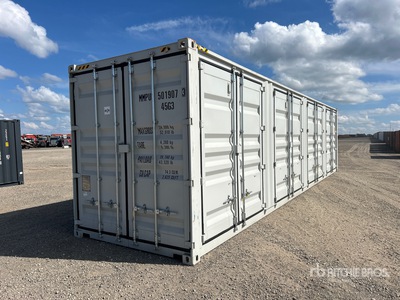 2026 40 ft High Cube Multi-Door Storage Container (Unused)