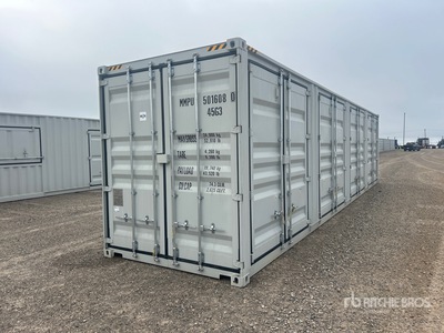 2026 40 ft High Cube Multi-Door Storage Container