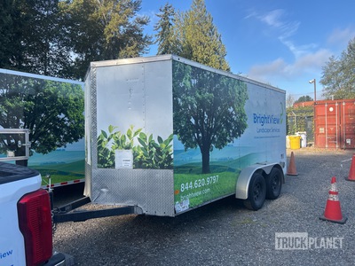 2017 Universal Trailer Cargo TH7X14DT2 14 ft T/A Enclosed Trailer