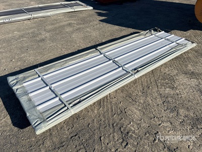 Quantity of (50) 2026 SKLP SK-XH50 Galvalume Steel Sheets (Unused)