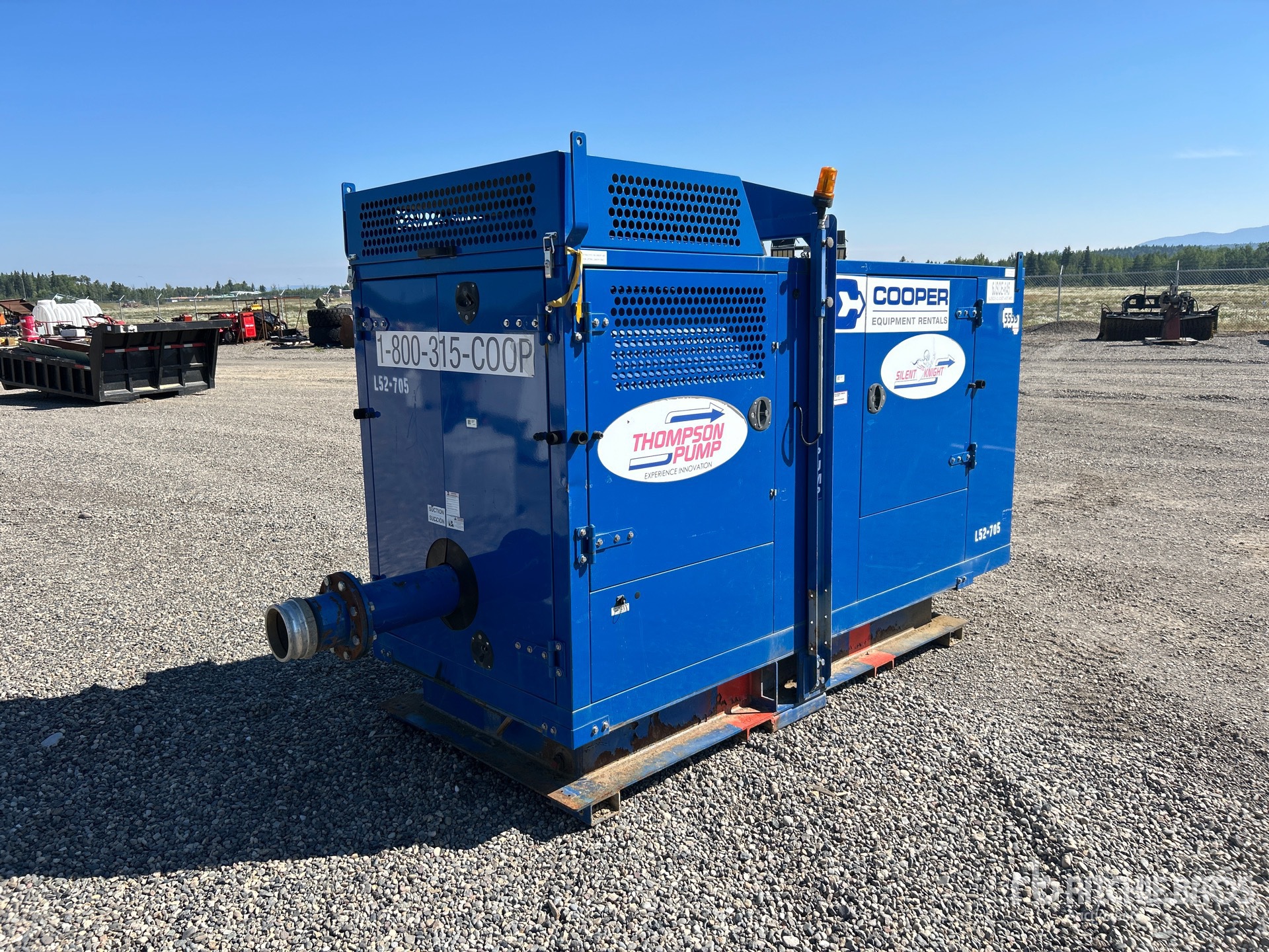 2018 Thompson 6JSCE Skid-Mounted Water Pump