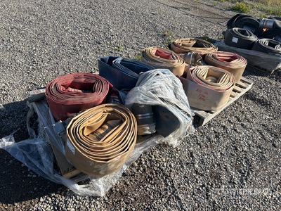 Quantity of (2) Pallets of 7 inch Lay Flat خرطوم
