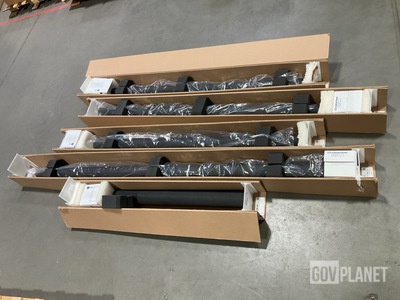 (5) Assorted Crestron Motorized Blackout Window Shades