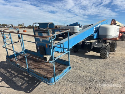 2016 Genie S60X 4WD Dual Fuel Nacelle Télescopique