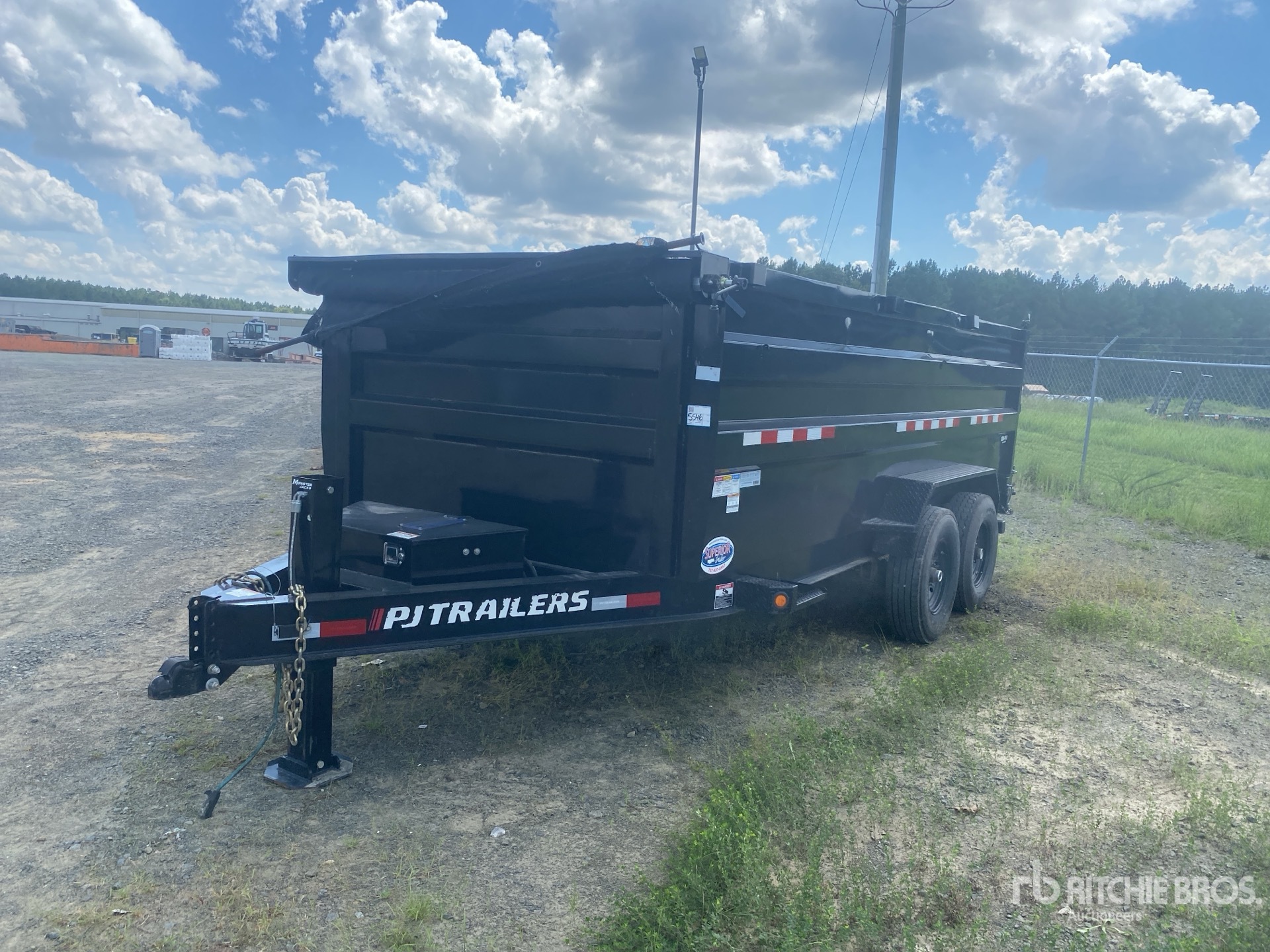 2025 PJ Trailers DM162 18 ft T/A Dump Utility Trailer