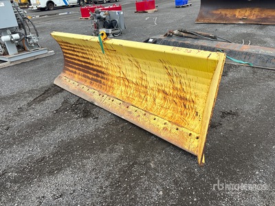 10 ft 7 in 1 Way Snow Plow - Fits Wheel Loader