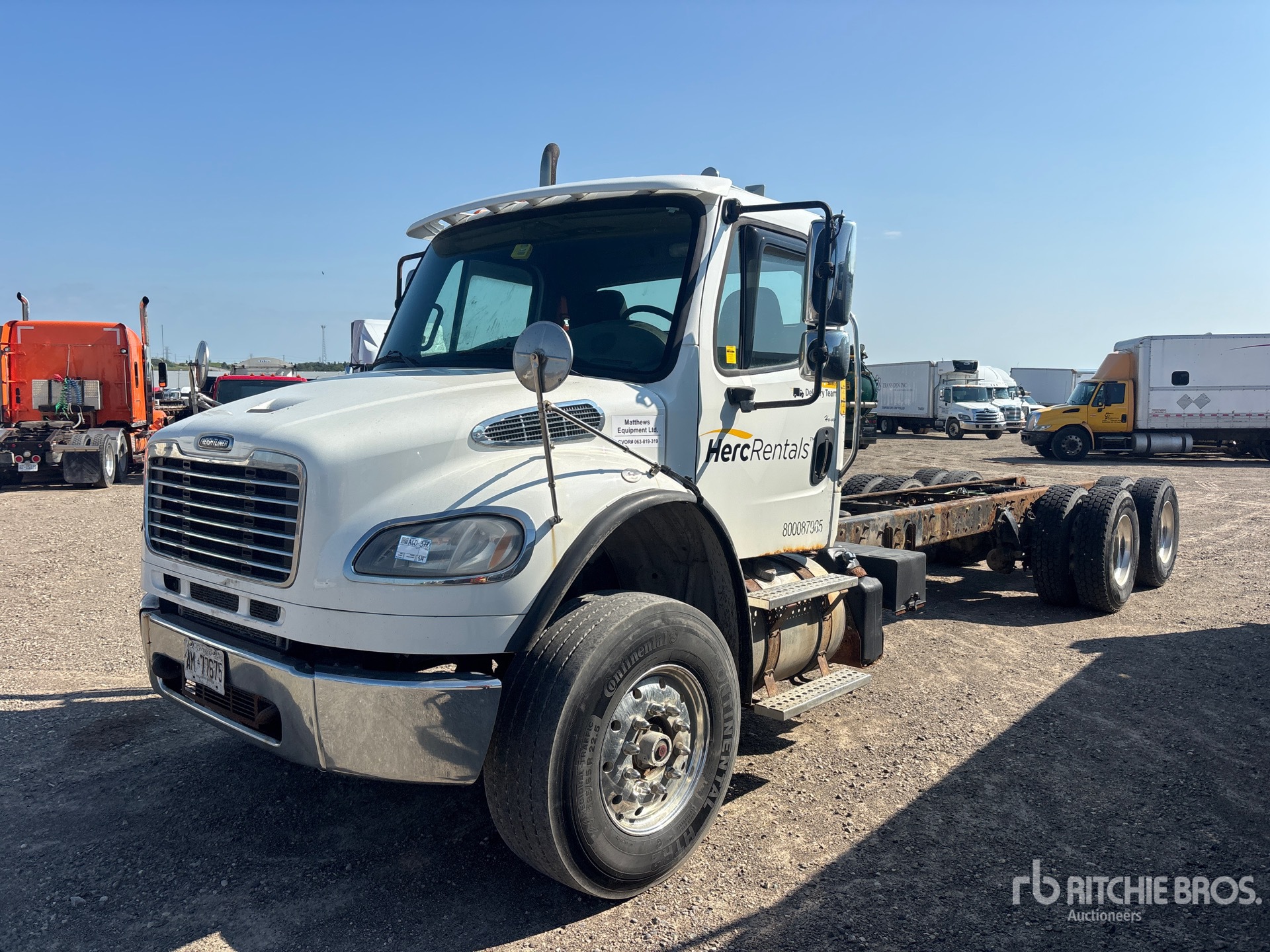 2016 Freightliner M2 106 6x4 Cab and Chassis