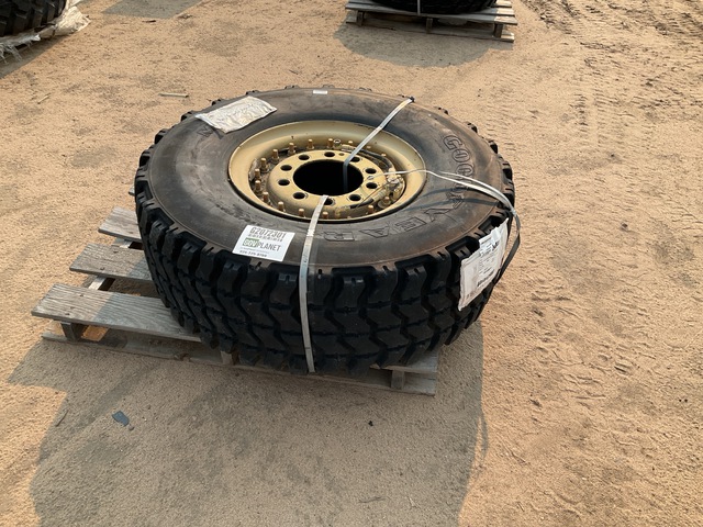 Goodyear 395/85R20 Tire w/Wheel