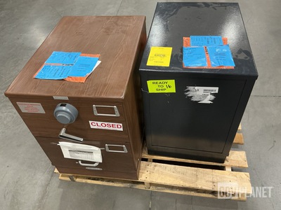 (2) Filing Cabinet Safes