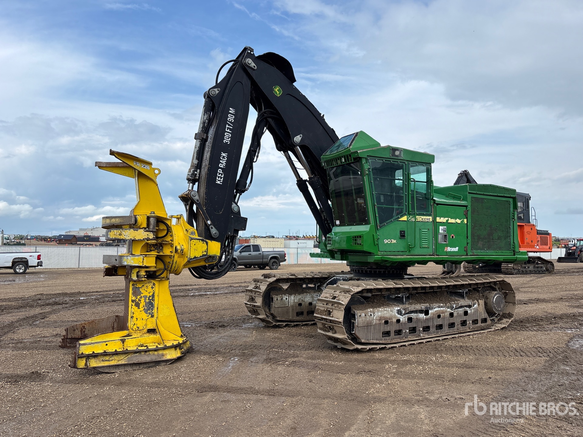 2013 John Deere 903K Track Feller Buncher