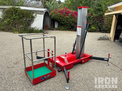 YG Machinery YGWY-4-1 Electric Electro-hydraulic Personnel Lift Scissor Lift (Unused)