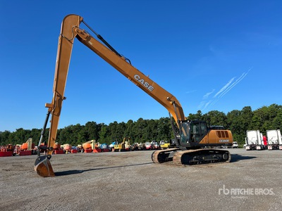 2023 Case CX350D Long Reach Escavatore cingolato
