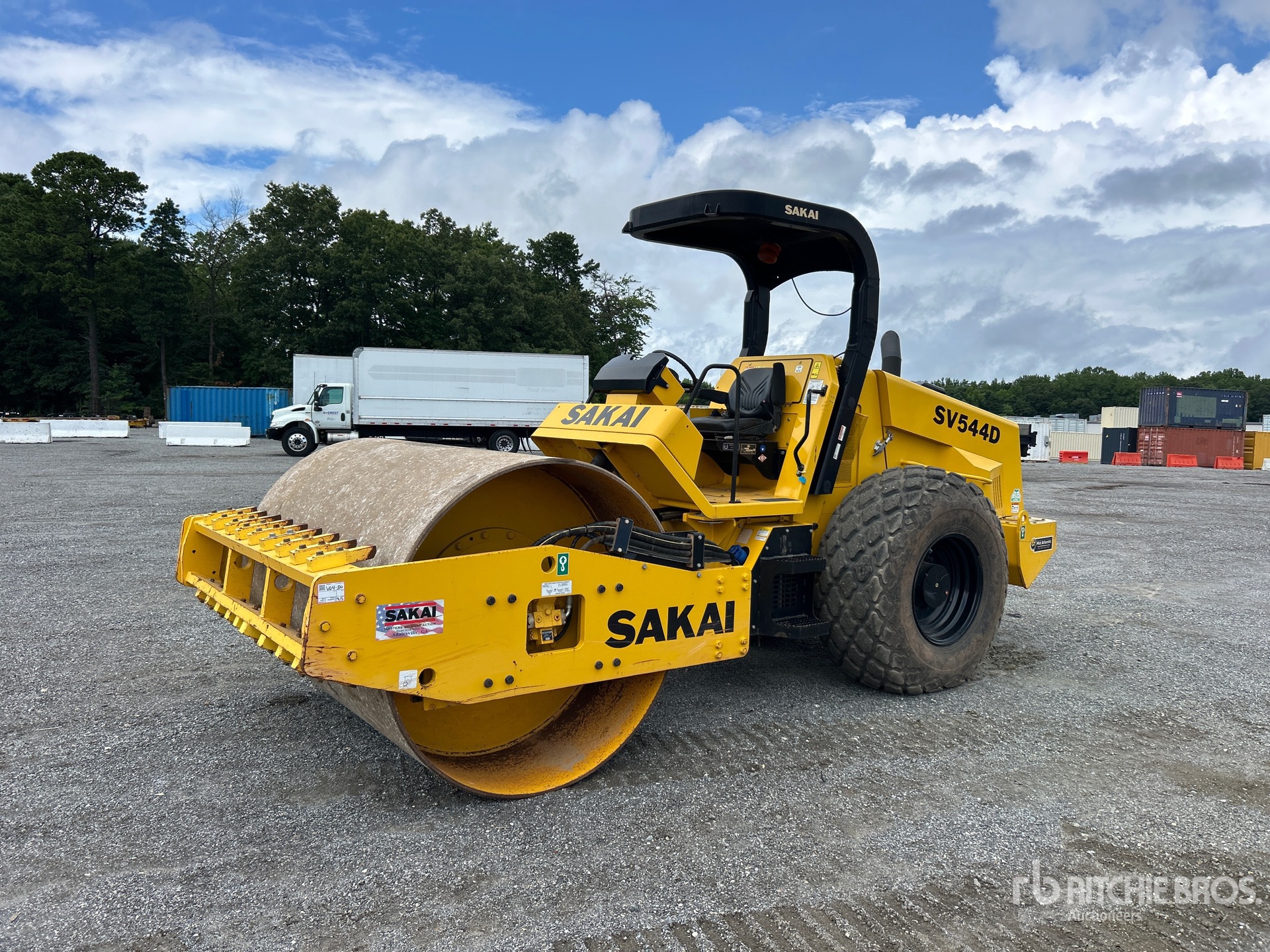 2022 Sakai SV544D Smooth Drum Compactor