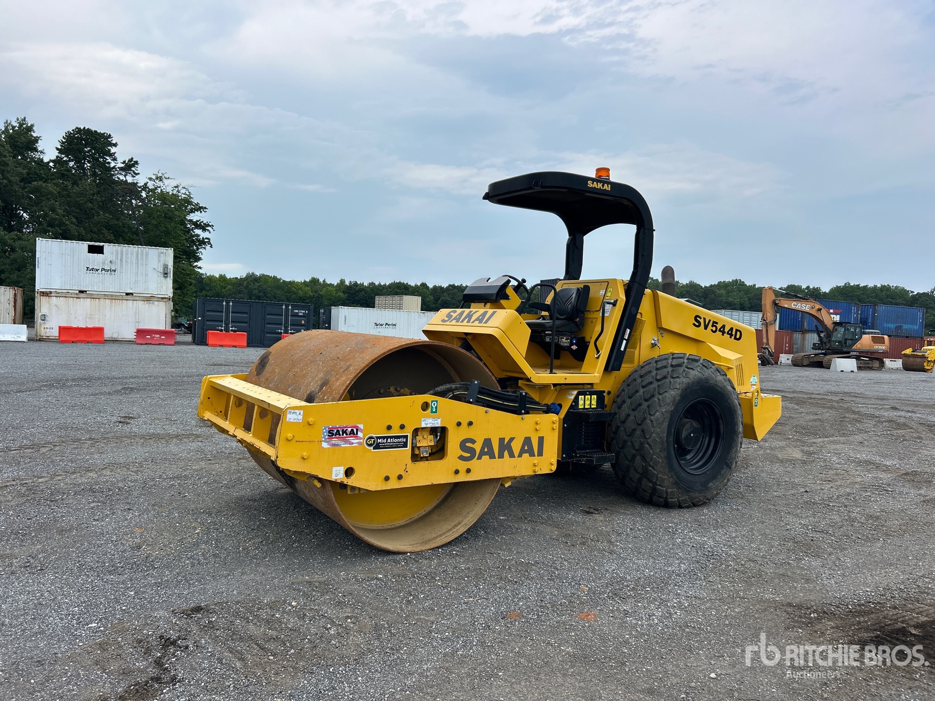 2022 Sakai SV544D Smooth Drum Compactor