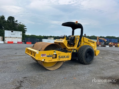2022 Sakai SV544D Rullo vibrante ferro gomma