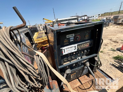 2015 Red-D-Arc DX450 500 A Skid-Mounted Stick Engine Driven Welder