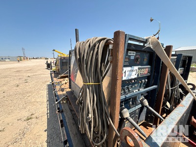 2015 Red-D-arc DX450 500 A Skid-Mounted Stick Engine Driven Welder