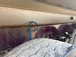 Trailer Chassis with Frame Rails/ Main Beams Condition