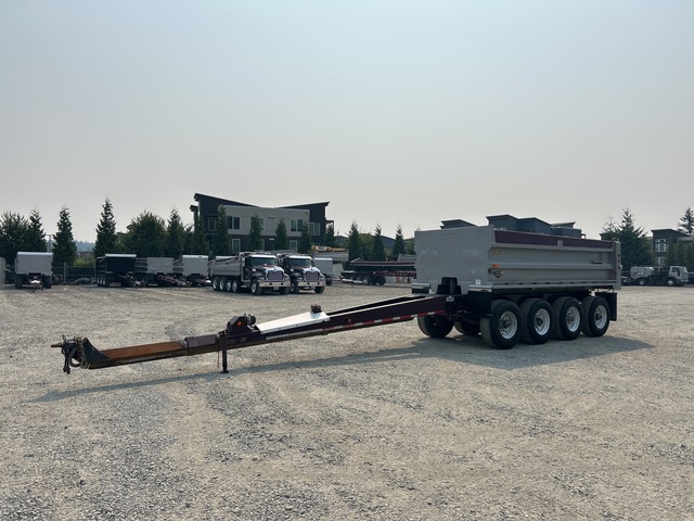 2000 Beall 17 ft 5 in Quad/A Pup Dump Trailer 2000 Beall 17 ft 5 in Quad/A Pup Dump Trailer