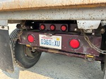 Trailer Chassis with License Plate Light Functional