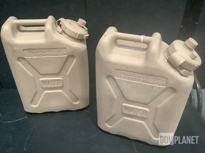 (30) Plastic Water Cans