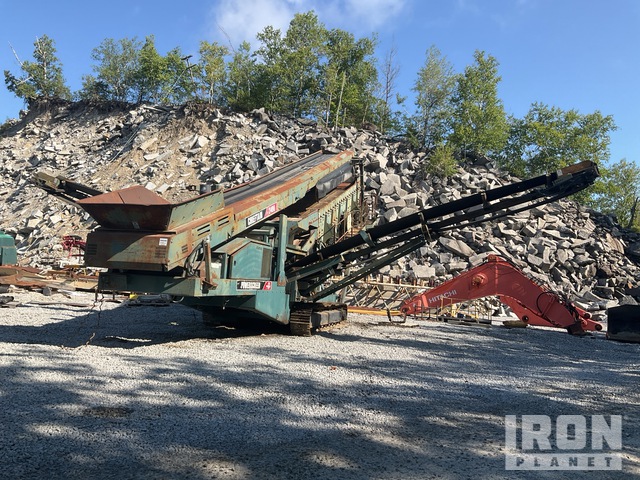 2004 Powerscreen Chieftain 2400 Tracked Incline Screen Plant