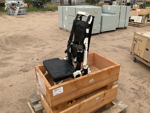 (2) ShockRide 10690909-001 Troop Mev Seats
