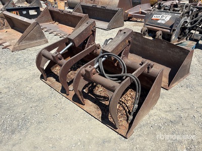 62 in Skid Steer Grapple Bucket