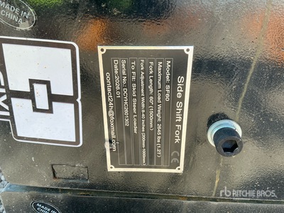 2026 GIYI GY-SF60 60 in Fourches pour chargeuse à différentiel (Unused)
