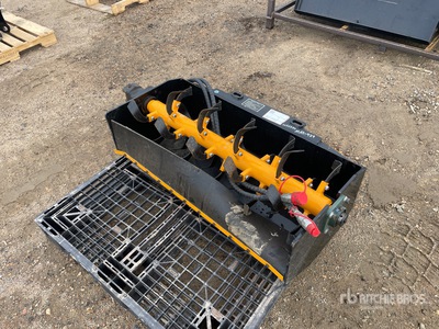 2026 GIYI GY-XGJ 40 in Mini Skid Steer Tiller (Unused)