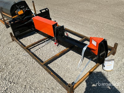 2026 GIYI GY-HLS82 25 in Skid Steer Log Splitter (Unused)
