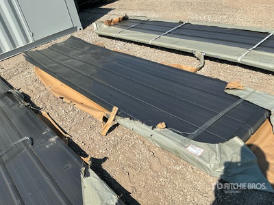 Quantity of (100) 2026 SKLP SKH100 3 ft x 12 ft Galvalume Steel Sheets (Unused)