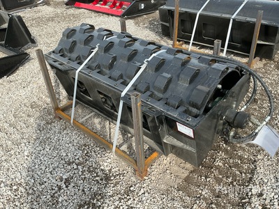 2026 GIYI GY-CW70 59 in Padfoot Skid Steer Vibratory Roller (Unused)