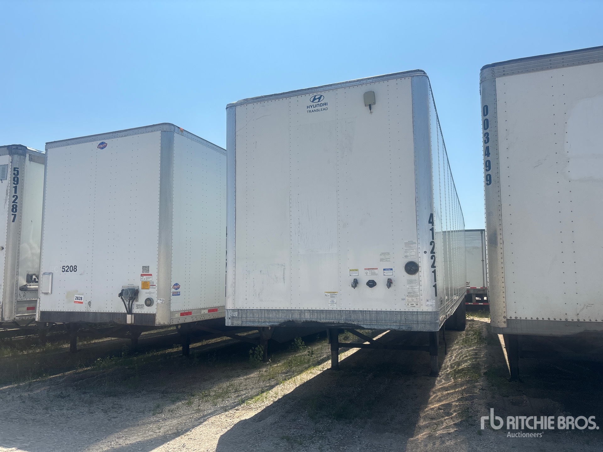 2023 Hyundai VC2530152-AJS 53 ft x 102 in T/A Van Trailer