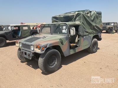 2002 AM General M1097A2 HMMWV 2 Door Soft Top w/Truck Body