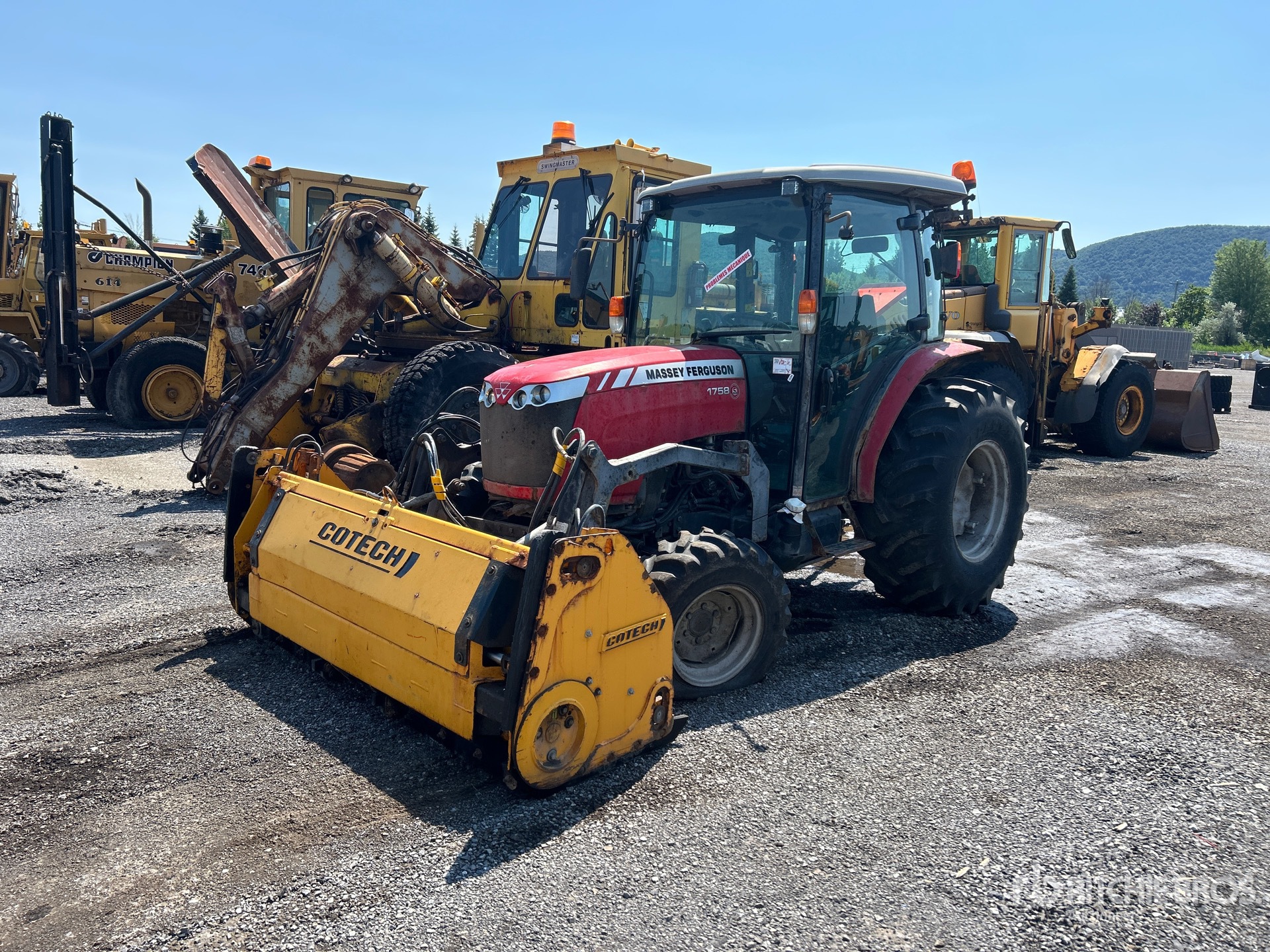 2018 Massey Ferguson 1758H 4WD Tractor