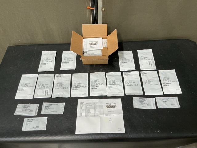 (2) General Dynamics Y14570A-00 Recuperator Seals Kits (2) General Dynamics Y14570A-00 Recuperator Seals Kits