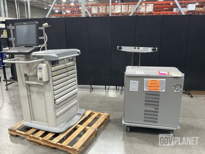 (1) Mobile Workstation & (1) Omnicell Anesthesia Workstation