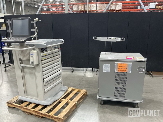(1) Mobile Workstation & (1) Omnicell Anesthesia Workstation