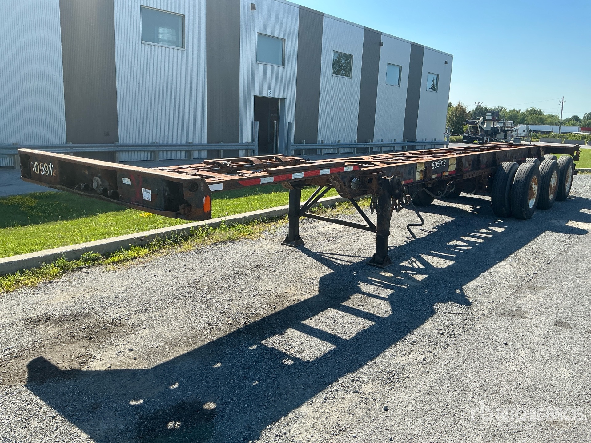 2007 Max Atlas 714 53 ft Tri/A Container Trailer