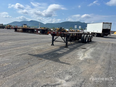 2007 Max Atlas 714 40 ft Tri/A Extendable コンテナシャシー