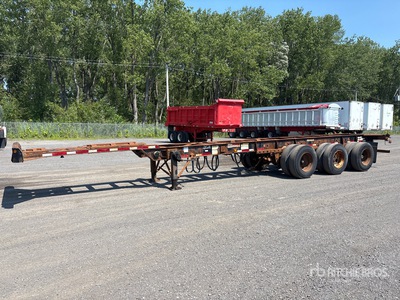 2008 Max Atlas 714 53 ft Tri/A Extendable Container aanhangwagen