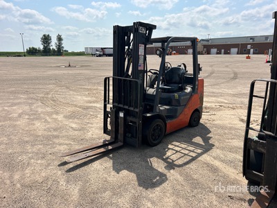 2007 Toyota 8FGCU32 6500 lb Cushion Tire Forklift