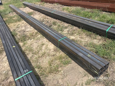 Quantity of (9) 2025 Kit Containers 3 in Square Tubing معادن متنوعة (Unused)