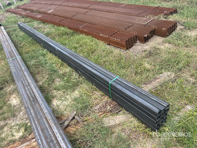 Quantity of (15) 2025 Kit Containers 2 in Square Tubing معادن متنوعة (Unused)